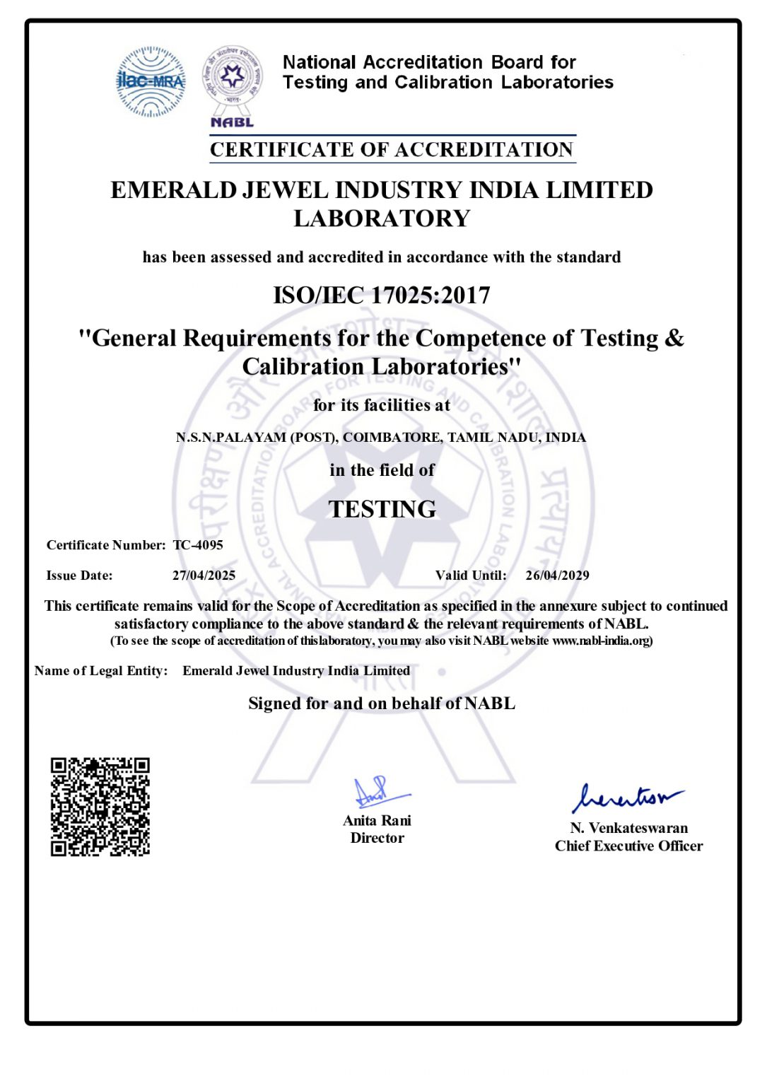 ISO/IEC 17025