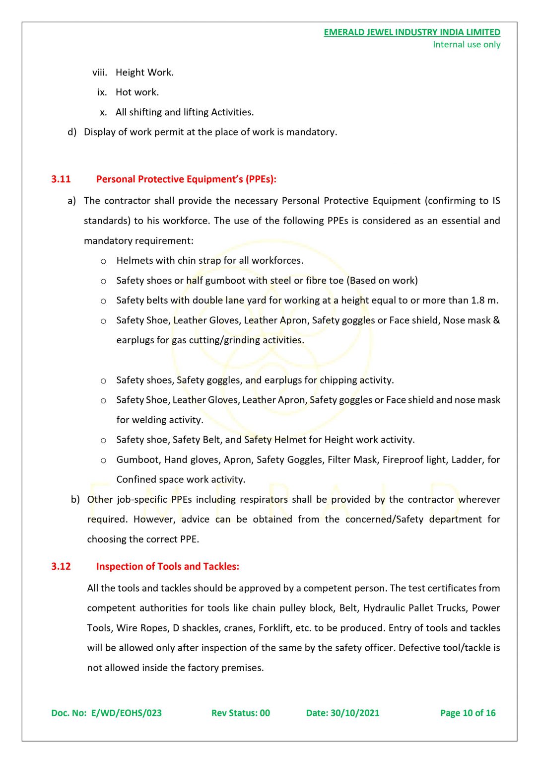 VENDOR CODE OF CONDUCT