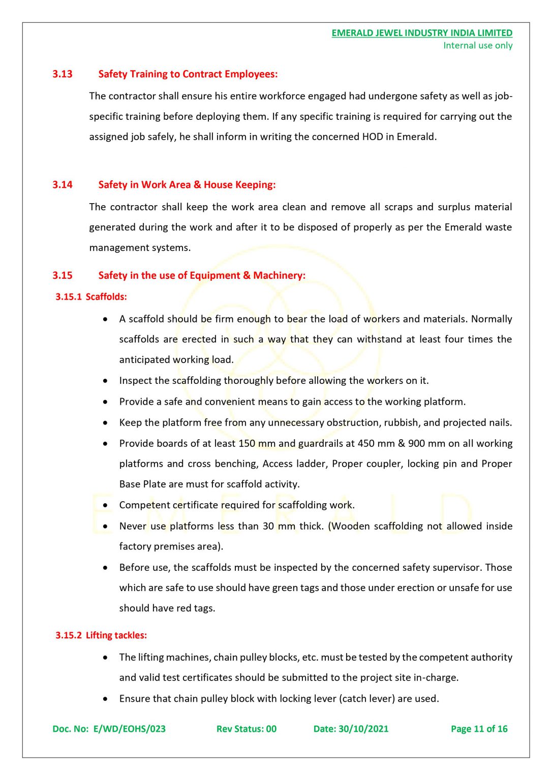 VENDOR CODE OF CONDUCT