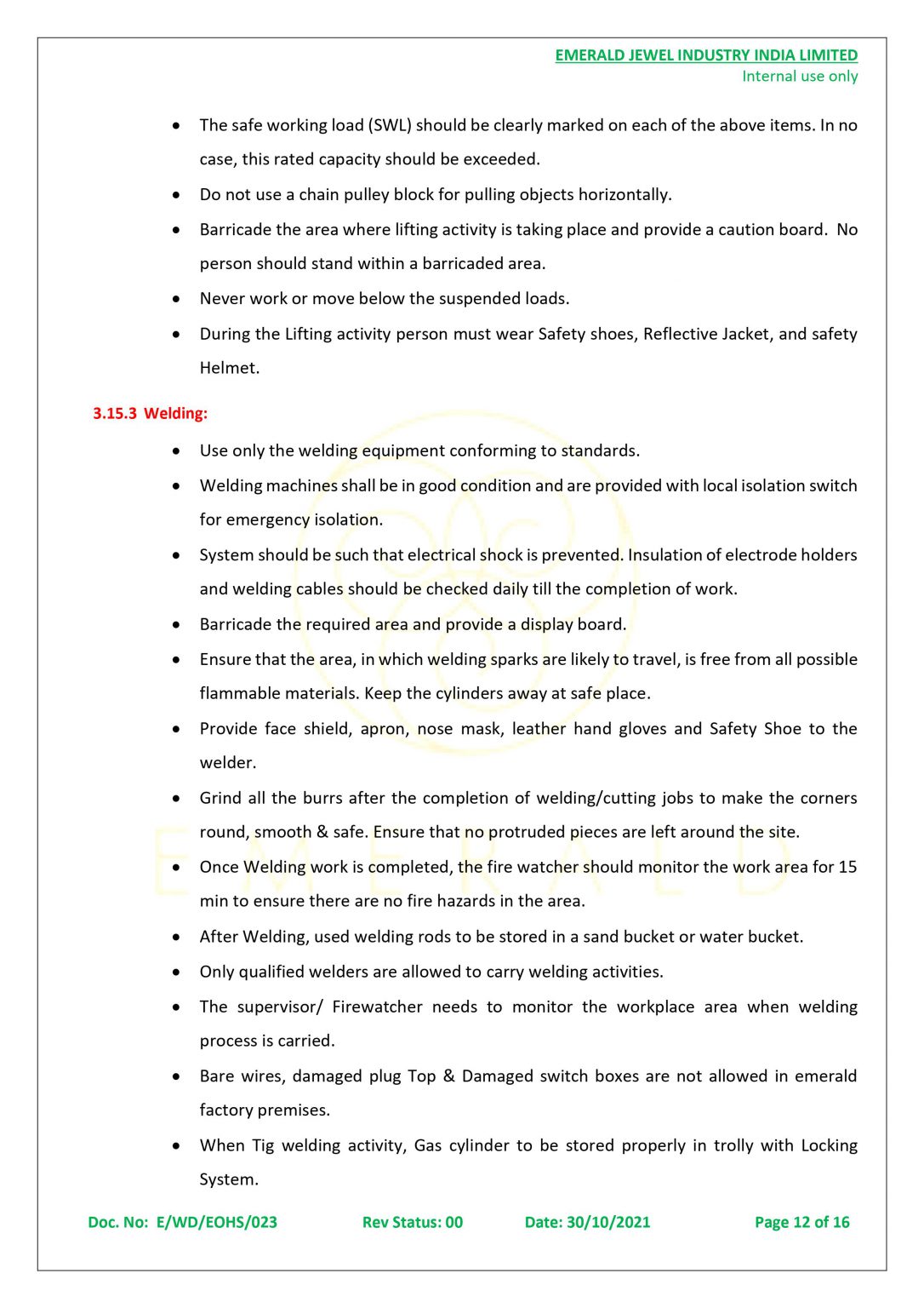 VENDOR CODE OF CONDUCT