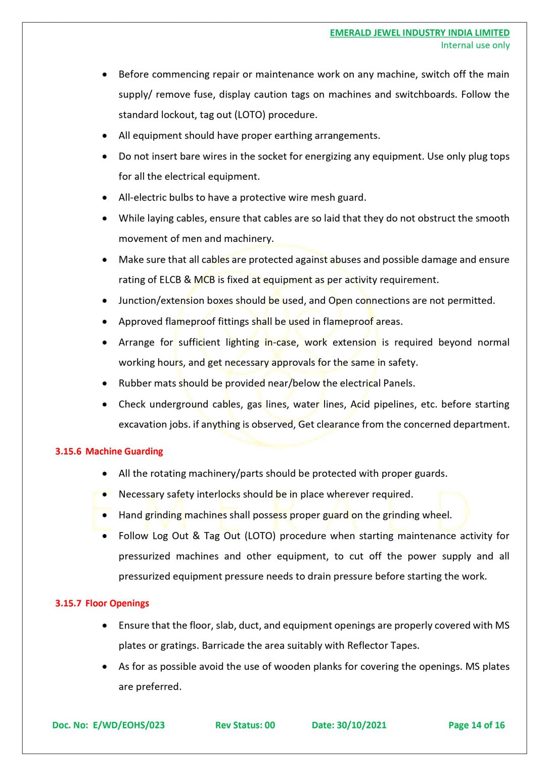 VENDOR CODE OF CONDUCT