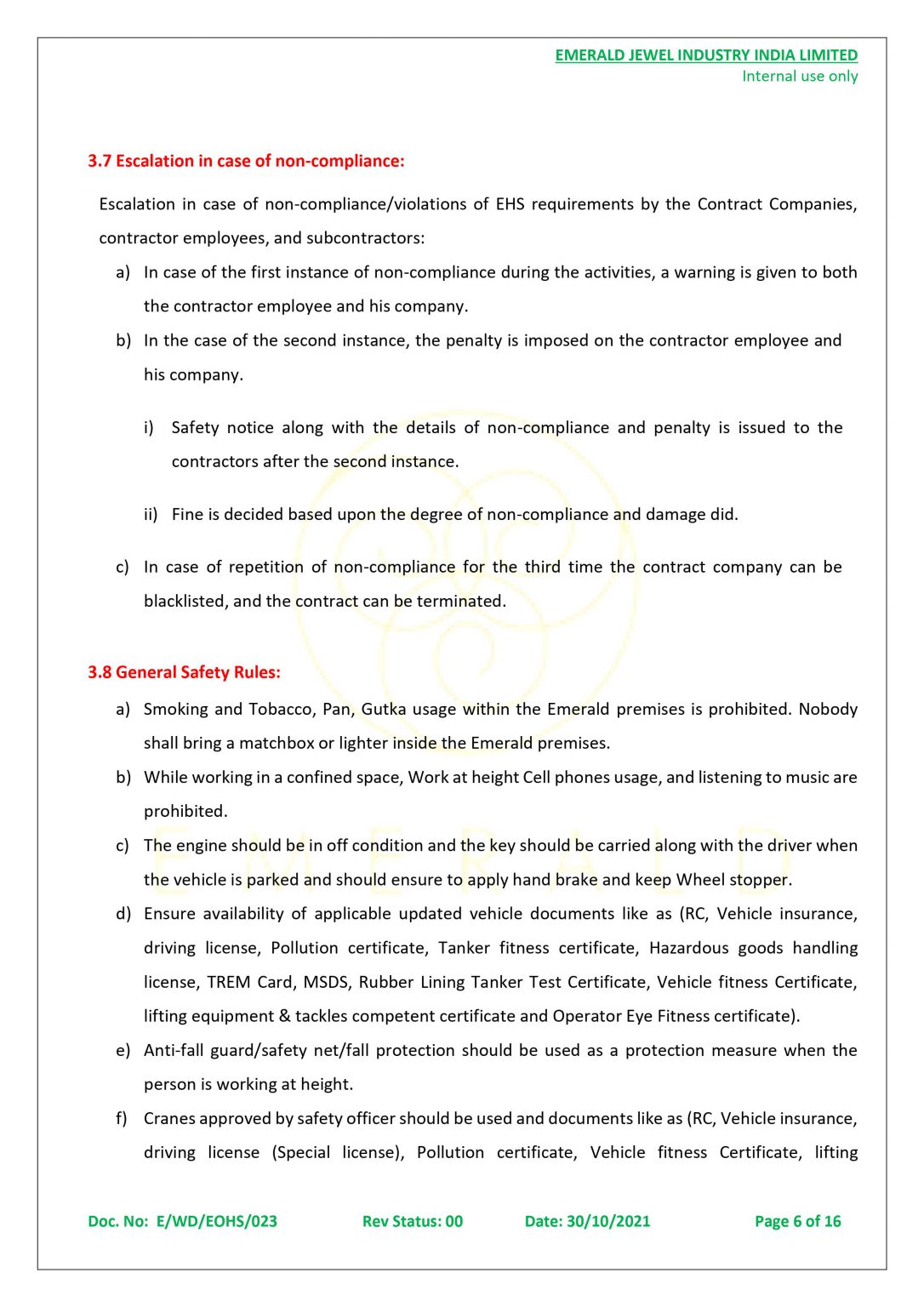 VENDOR CODE OF CONDUCT